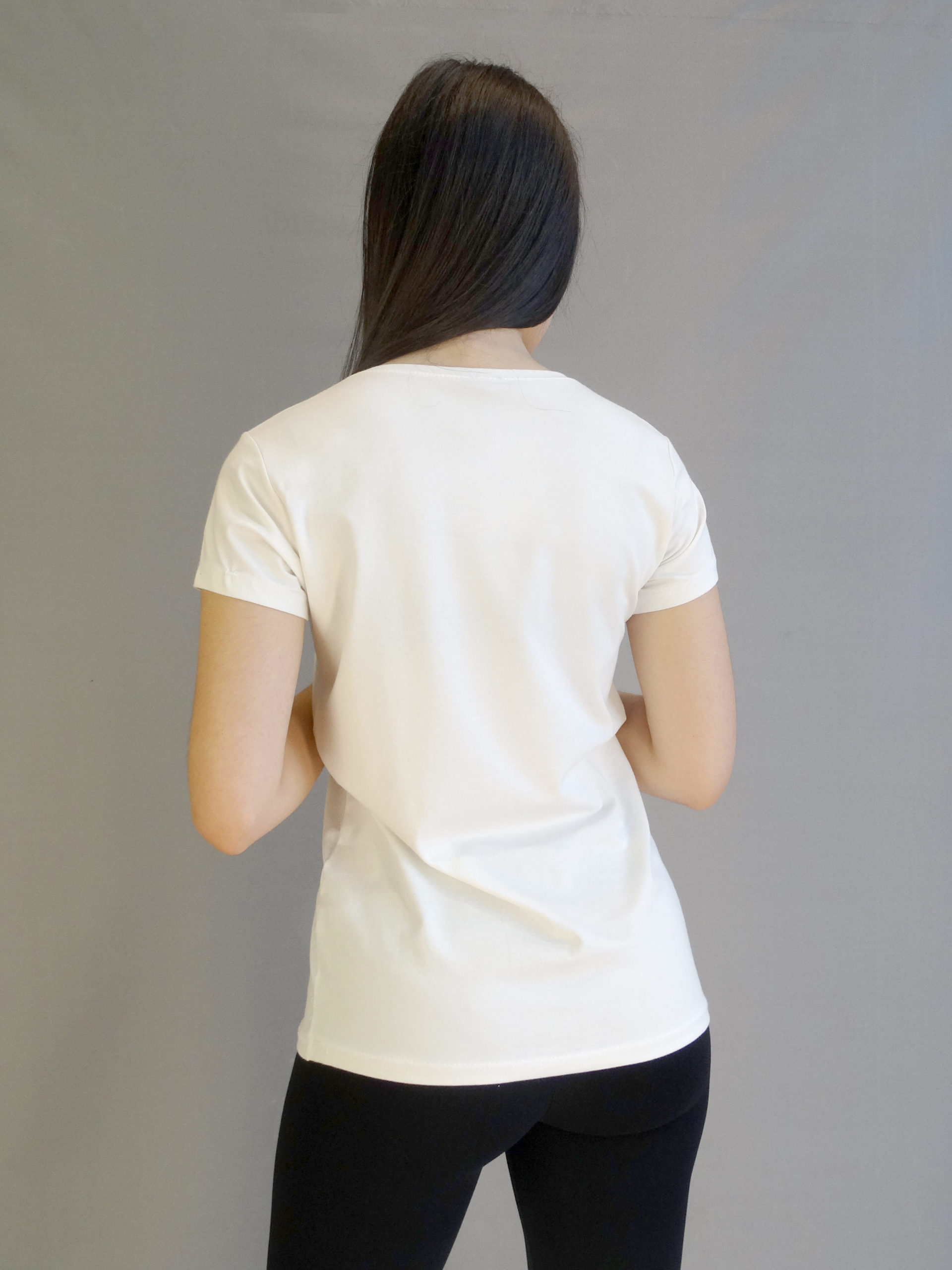 Basic ελαστικό t-shirt