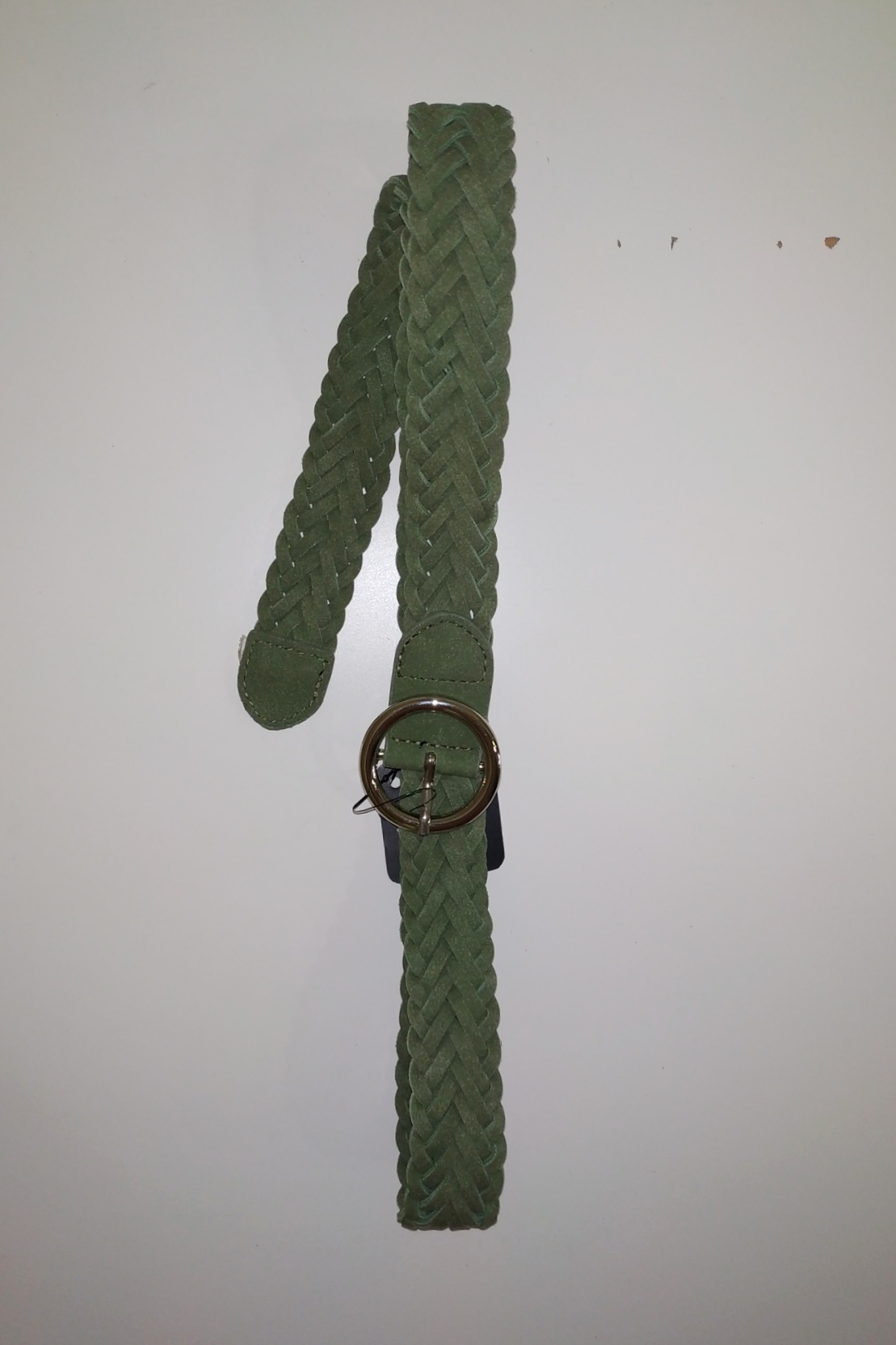 Ζώνη Πλεκτή Δερμάτινη Καστόρι